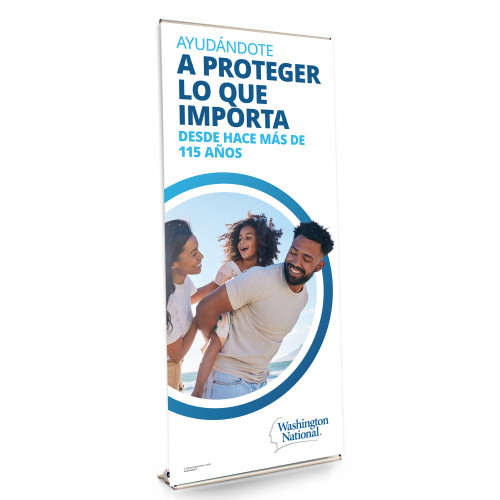 WN Brand – Spanish 36 Inch Retractable Banner