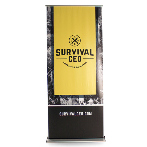 BLADE - 36 Inch Wide Retractable Banner Display