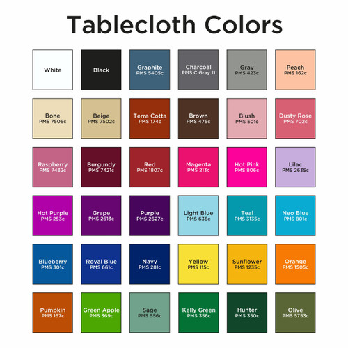 Fitted Printed Logo Tablecloth
