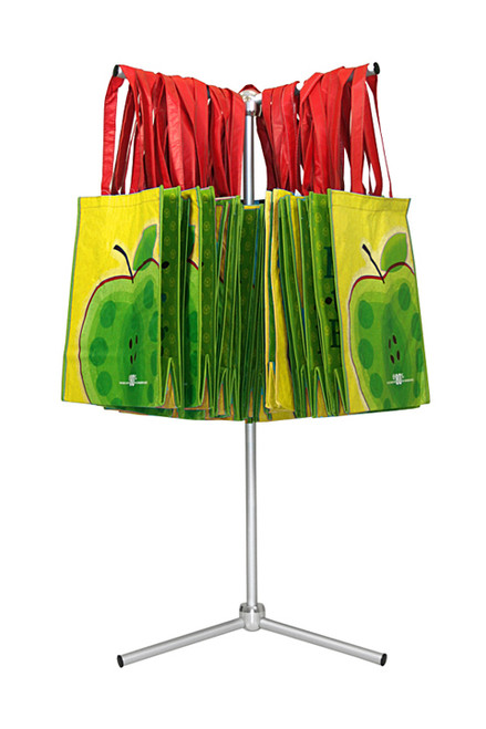 Free Standing Tote Bag Display Rack