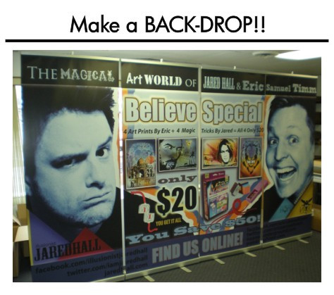 Retractable Banner Stand Tradeshow Display- front view of multiple units