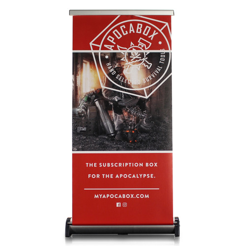 Phoenix Mini Tabletop Retractable Banner Display
