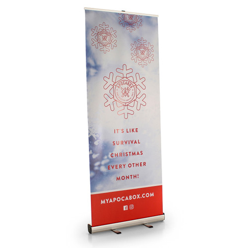 Economy Value Pull Up Retractable Banner Display 31 Inch 