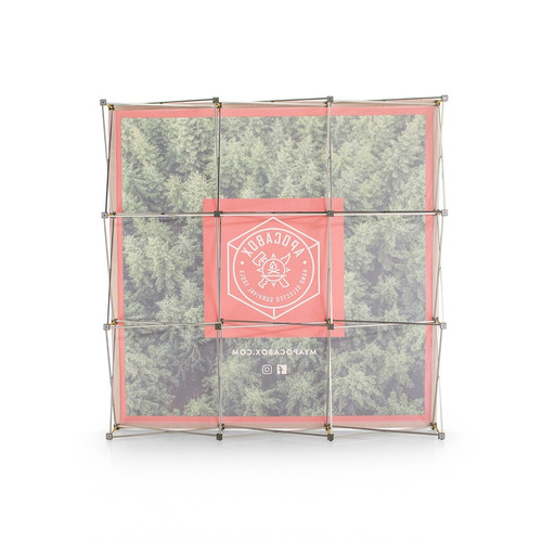 8 Foot x 8 Foot Pop Up Backdrop Display