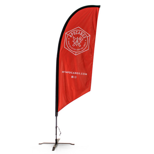Angled Razor Feather Flag | Outdoor Banner Flag