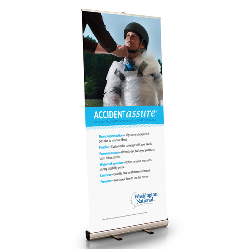 Accident Assure Retractable Bannerstand