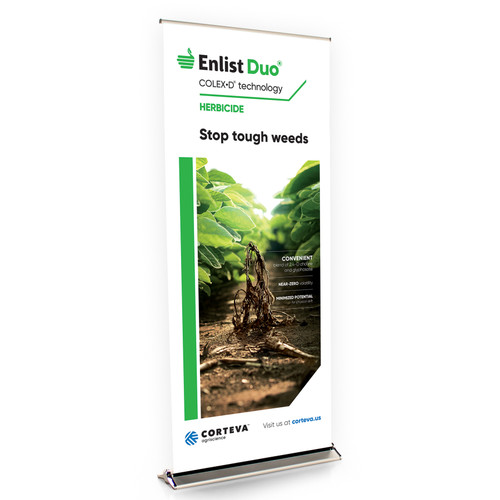 Enlist DUO 36-Inch Wide Bannerstand