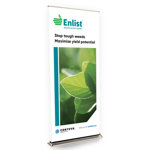 Enlist Weed Control System for Soybean 36-Inch Wide Bannerstand