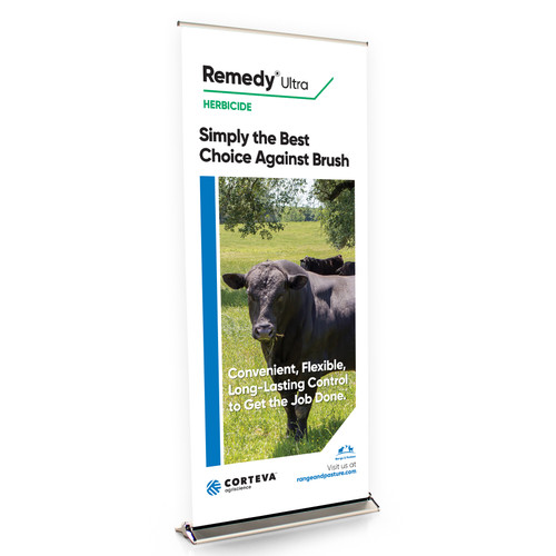 Remedy-Ultra 36-Inch Wide Bannerstand