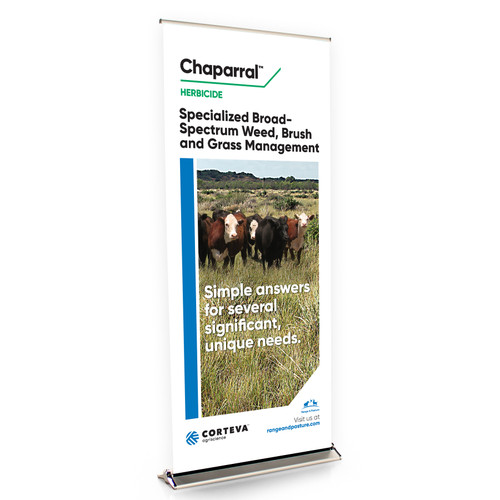 Chaparral (Version 2) 36-Inch Wide Bannerstand