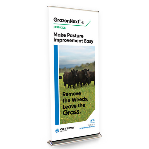 GrazonNext HL 36-Inch Wide Bannerstand