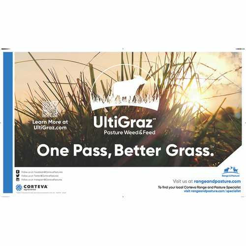 Corteva Range & Pasture--UltiGraz Banner(3ft x 5ft) 