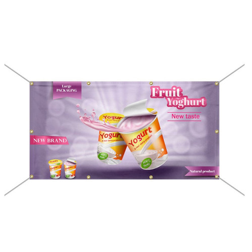 Custom Grommeted Fabric Banners