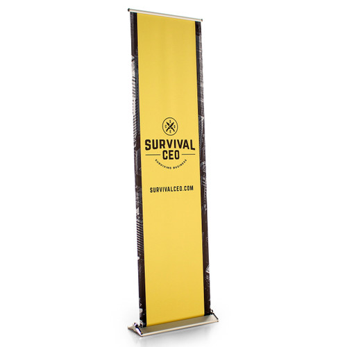 REPLACEMENT GRAPHIC: BLADE - 24 Inch Wide Retractable Banner Display