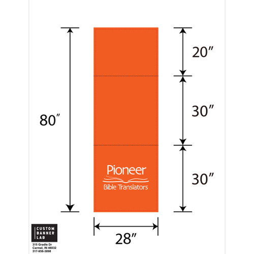 Pioneer Bible Translators 28"x80" Table Runner