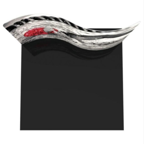 Economy SERPENTINE 10-Foot Wide Fabric Backdrop (Stretch Pillowcase Graphic with Frame)