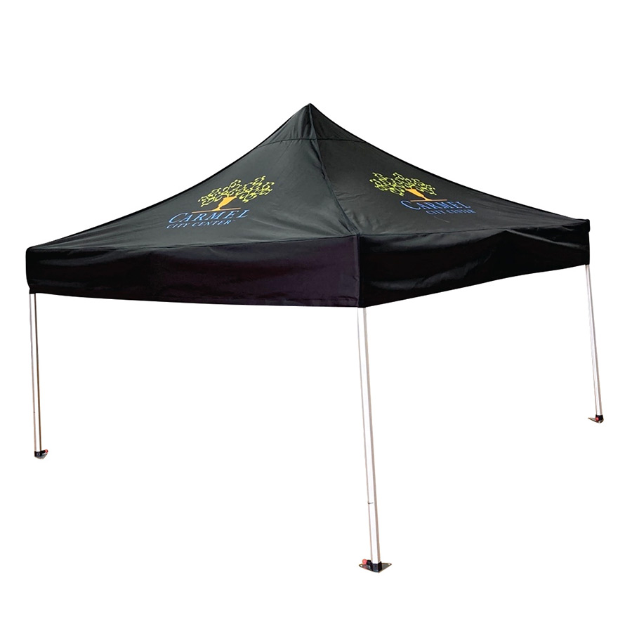 Black Custom Canopy Pop-Up Tent | Custom Banner Lab