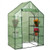 Portable 4 Tier Walk-in Plant Greenhouse with 8 Shelves - Color: Green D681-GT2663