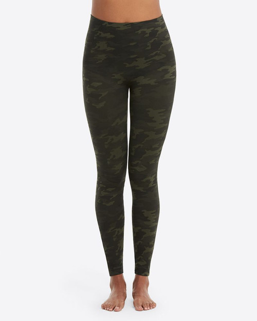 Look At Me Now Seamless Leggings- Green Camo 