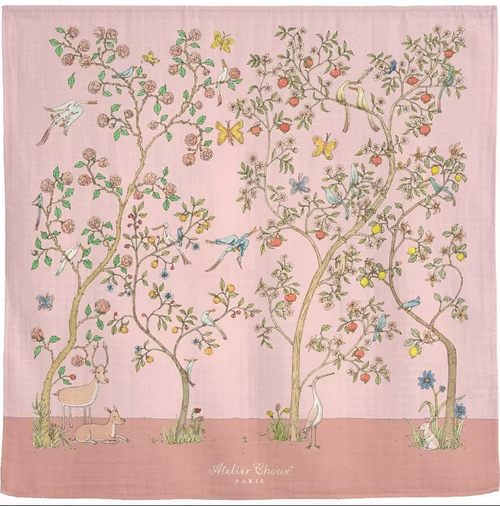 Baby Swaddle - In Bloom Pink