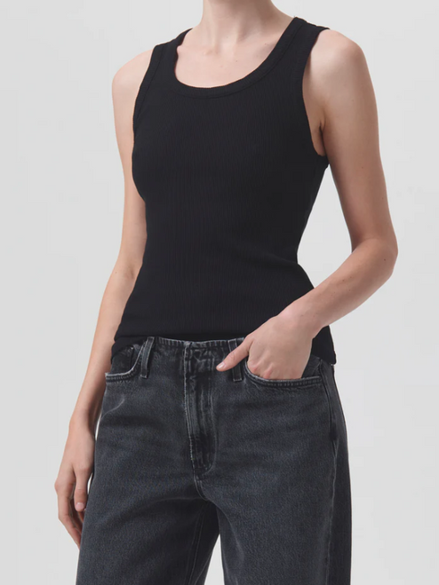 Poppy Tank - Black 