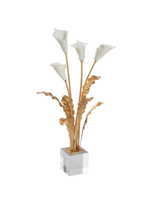 Calla Lilly Bouquet On Stand