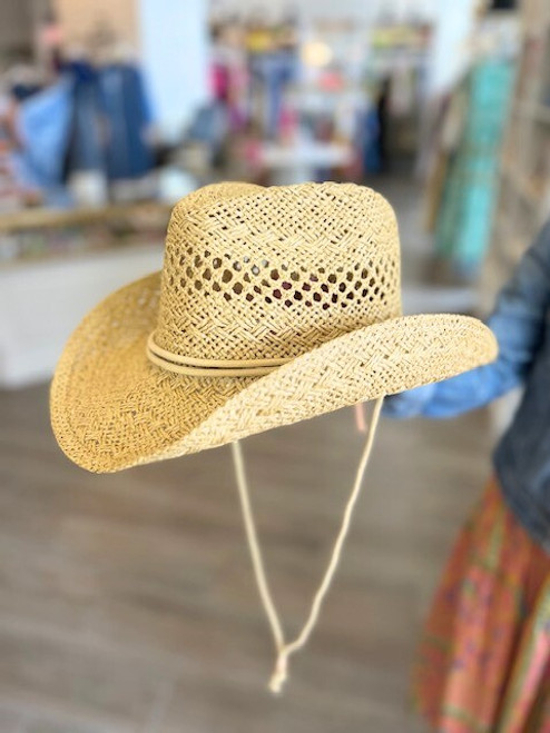 Cowboy Hat with String