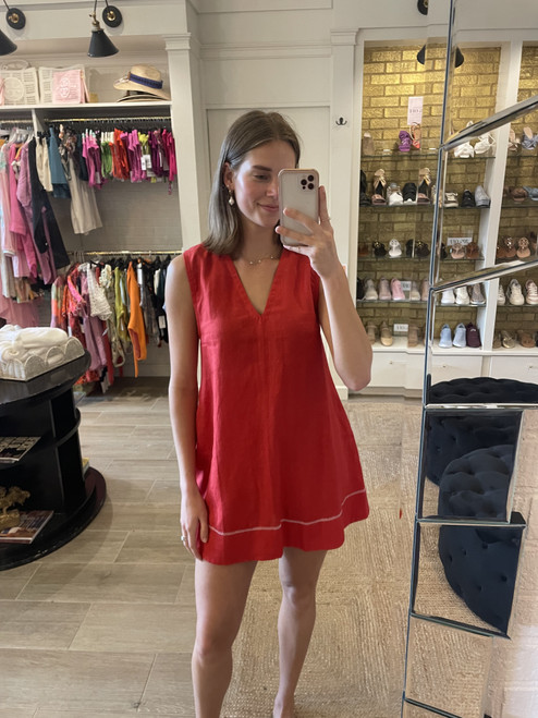 Bailey Dress - Red