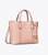 Perry Small Triple Compartment Tote - Shell Pink