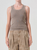 Poppy Scoop Neck Tank - Trail