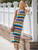 Stella Dress - Mix Knit Stripe