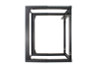 20U Wall Mount Open Frame Rack  Front Swing Out