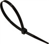 6" Cable Ties, Black, c(UL) Listed, 100 Pack