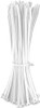 15" Cable Ties, 50lb, Natural, c(UL) Listed, 100 Pack