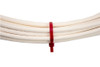 15" Cable Ties, Plenum, 50lb Tensile, Red, c(UL) Listed, 100 Pack