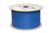 CAT6A (Augmented) 10Gb, Shielded F/UTP, 8-Conductor, Blue-PVC Jacket, AWG23 Solid-Bare Copper, Wooden Spool, Blue