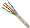 CAT6A Unshielded Twisted Pair (UTP), CMP (Plenum-Rated), 4 Pair 23 AWG Solid Bare Copper, 1000 ft. Spool, White