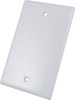 Keystone Wall Plate, 0-Port, White