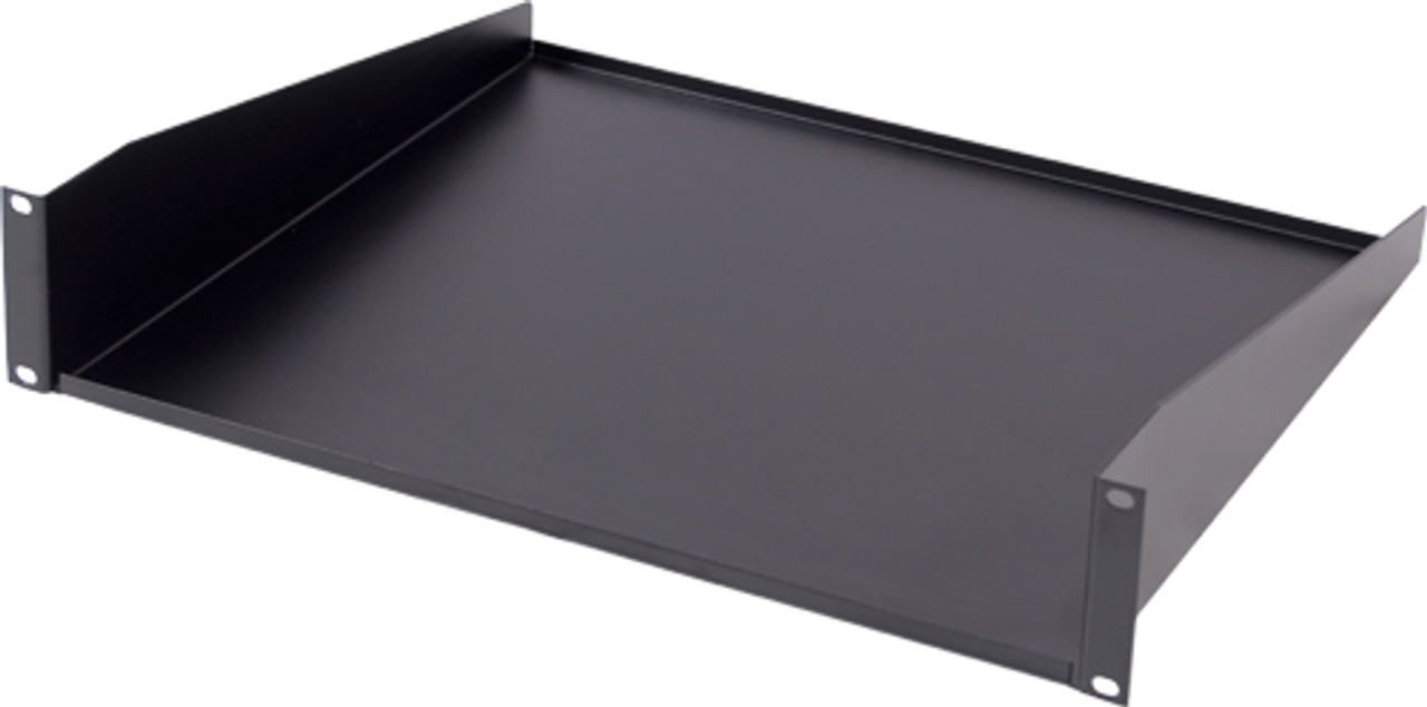 1U 19" Single-Sided Non-Vented Shelf