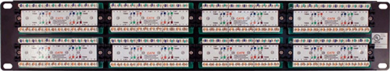 CAT6 48 Port, 110 IDC Patch Panel | 2U