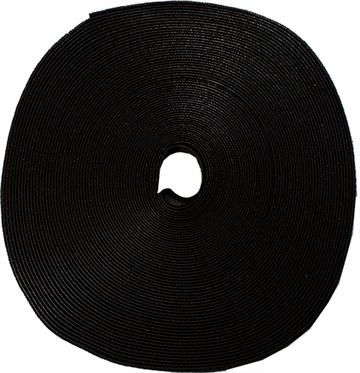 75' Roll Velcro Tie Wrap, 1/2" wide,  Black