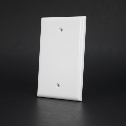 0-Port MID SIZE Keystone Wall Plate, White