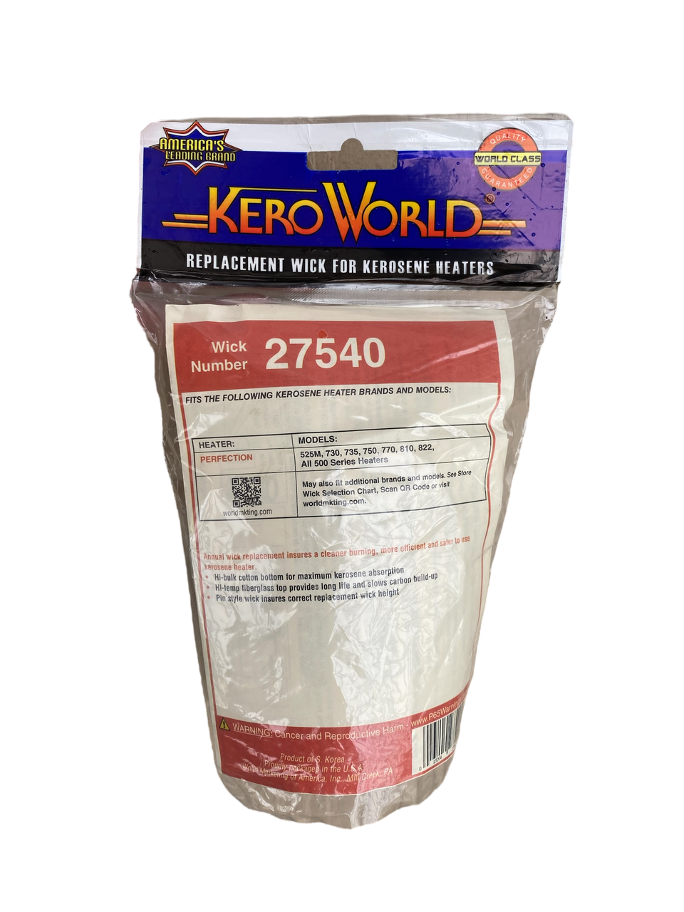 AW500 Kerosene Heater Wick Replacement For Perfection Valor