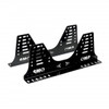 Seat Brackets Low Mount Steel Black