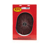 12in Super Flow Oval Air Cleaner Red Mesh