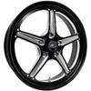 Street Lite Black Wheel 17X4.5 5x4.75 BC 2IN BS