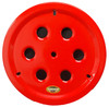 Wheel Cover Hole Vent Alum Bolt 15in Red