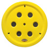Wheel Cover Hole Vent Alum Bolt 15in Yellow