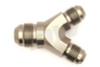 Y-Block Fitting Dual 6an Male to 8an Male