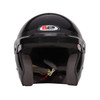 Helmet Icon Black 58-59 Medium SA20